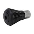 Miniatyrbillede 6 af 8: Positiv Pol Foldbar Cykel Sadelpind Svampe Stop Elektroplettering Spejl Finish Foldbar Cykel Sadelpind Blok Sort
