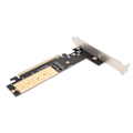 Pikkukuva 7 / 8: M.2 NVMe - PCIe 3.0 X16 -sovitin, jopa 32 Gt/s NVME SSD - PCIe -laajennuskortti M.2 M-Key 2280 2260 2242 2230 mm SSD:lle