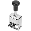 Miniatyrbilde 6 av 8: Nummerstempel Sink Legering Skall Automatisk Hoppnummer Selvblekkende 5-sifret Nummerstempelmaskin for Bankvirksomhet Regnskap