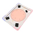 Miniatyrbillede 3 af 8: Tablet-etui i silikone og hårdt PC med præcise udskæringer, justerbar strop og 360 graders kickstand til IOS Tablet 10. generation 2022, farverig pink