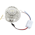 Miniatyrbilde 3 av 5: 10CM 5W LED-taklampe, korridor, speil, krystall, overflate, montert LED-taklamper, stue, lysekrone, krystalllampe