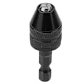 Pikkukuva 4 / 8: 0,3-3,6 mm:n avaimeton porakistukka 1/4\" kuusiovarren pikavaihtoadapteri
