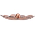 Miniatyrbillede 4 af 8: Røgelsespindholder Retro Elegant Unik Blomsterform Separat Design Rød Kobberfarve Røgelsespindholder