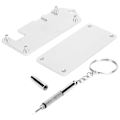 Miniatyrbild 6 av 6: Aluminiumlegeringsfodral för Raspberry Pi Zero W, ultratunt dammtätt skyddsskal (Silver)