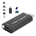 Pikkukuva 6 / 7: USB2.0 HDMI -videotallennuskortti, 1-suuntainen suora lähetyslaatikko, tuki OBS:lle, musta