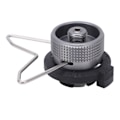 Miniatyrbillede 3 af 8: Campinggrill Gasspisadapter Aluminiumlegering Butan Gasspisadapter med Beslag IPB-omformer
