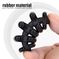 Miniatyrbillede 4 af 8: 2 stk. gummibueskydning Støddæmpere Vibrationsdæmpere Compound Buestabilisator