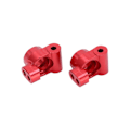 Miniatyrbillede 7 af 8: 2 stk RC bil bagaksel faste kop sæder Aluminiumlegering Styrkop til LOSI 1/18 Mini T 2.0 2WDRed