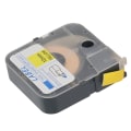 Pikkukuva 5 / 8: Tarrateippi MAX Line Machinelle LM 380E LM 390A LM 370A LM 380A LM 380EZ 12 mm 26,2 jalkaa keltainen itseliimautuva tarrateippi kuorella
