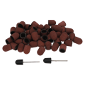 Miniatyrbillede 8 af 8: 80# Grit Nail Art Slibehoveder Manicure Polering Slibning Neglebor Bits Slibebånd Sæt