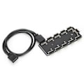 Miniatyrbilde 5 av 8: RGB Hub Kontroller 1‑10 RGB Hub Kontroller PC Kabinettvifte Hub CPU Kjøling HUB1‑10 12V ARUA Hub Kontroller
