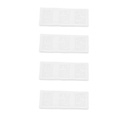 Miniatyrbilde 4 av 8: 4 stk Silikonform Speil Krystall Dråpe Lim UV Resin Form Punch Free 12 stjernetegn Anheng Silikonform