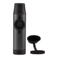 Miniatyrbillede 4 af 8: Kazoo professionel aluminium justerbar tone musikinstrument med 5 stk fløjtemembran til børn sort