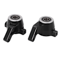 Miniatyrbillede 1 af 8: 2 stk. RC Styrekopper Udskiftning Aluminium Legering Styrekop til Traxxas Sledge 1/8 Truck Sort