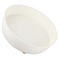 Miniatyrbilde 5 av 8: Kjøkken dreieskive Spin Round Tray 360 grader roterende sklisikker multifunksjonell krydderorganisator for skap pantry kjøleskap benkeplate hvit