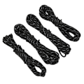 Miniatyrbillede 2 af 8: 4 stk Paracord-reb reflekterende multifunktionelt fugtsikker korrosionsbeskyttende slidstærkt Guyline-telttov til camping