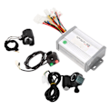 Miniatyrbillede 2 af 8: 36V 800W Børstemotor Sæt Controller Elektrisk Cykel Tommelgas Styrkonvertering Controller Kit