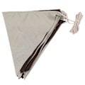 Miniatyrbild 3 av 8: Utomhus Vimpelflaggor Banner Canvas Sträng Triangulära Flaggor för Festfirande Campingtält Butiker Dekorationer 4m 16st