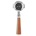 Pikkukuva 3 / 8: 58mm pohjaton portafilter puukahvalla sopii Expobar E61:lle Flair 58:lle Sanremolle Faema Tracwoodille