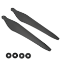 Miniatyrbillede 2 af 8: 3411 Landbrugsdrone Propeller Foldbar Udskiftningsplast Propeller til Hobbywing X9 CCW