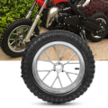 Miniatyrbilde 6 av 8: 12,5 x 2,75 tommers motorsykkel dekk foran og bak med felg passer til Coolster 49cc 2-takts minicross