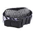 Miniatyrbild 8 av 8: Universal Guitar String Mute Dämpare Justerbar Noise Reduction Guitar String Mute Svart Vit