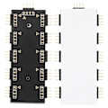 Miniatyrbilde 4 av 8: RGB Hub Kontroller 1‑10 RGB Hub Kontroller PC Kabinettvifte Hub CPU Kjøling HUB1‑10 12V ARUA Hub Kontroller