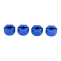 Miniatyrbilde 7 av 8: 12mm Hex Nav Adaptere Hjul Adaptere Aluminium Legering RC Hex Hjul Nav Adapter med Kryss Nøkkel for RC Bil Oppgraderinger Tilbehør Mørk Blå