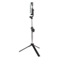 Miniatyrbild 5 av 8: Mini Stativ Svart ABS 360 Grader Roterbar Justerbar Höjd Fjärrkontroll Vlogg Stativ för Telefon Live Streaming