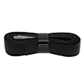 Miniatyrbillede 1 af 8: Tennisracketgreb i Læder - Badmintonracket Overgrip Tape - Udskiftning til Udendørs Legepladser, Fitnesscenter - Sort