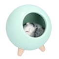 Miniatyrbillede 6 af 8: USB Atmosfære Lampe Børn Piger Soveværelse Sengebord Tegneserie LED Sovende Nattelys Varm LysGrøn