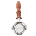 Pikkukuva 4 / 8: 58mm Pohjaton Portafilter Ruusupuukahva Ontto Ruostumaton Teräs Kahvikone Portafilter Expobar E61:lle GEMILAI Tyyppi 1:lle