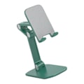 Miniatyrbillede 3 af 8: Desktop Mobilholder Justerbar Foldbar Bærbar Mobilholder Desktop Telefon Stativ Grøn