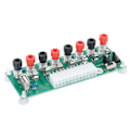 Miniatyrbillede 1 af 8: 20/24-Pin ATX Port Desktop PC Strømforsyning Åbent Kredsløbsadapter med 4-Kanals Spænding