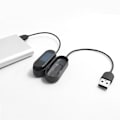 Miniatyrbilde 6 av 8: 2 STK M4 Plast Svart 4 Generasjons Armbånd Ladekabel Ladestasjon Lader for Xiaomi