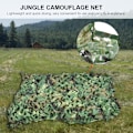 Miniatyrbild 3 av 8: Army Jungle Kamouflage Nät Jakt Skytte Fiske Skydd Dölj nät (1,5M*7M)