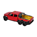 Pikkukuva 5 / 8: 1/28 maastomalli autovalumuotti Diecast Veto takaisin leluauto äänellä ja valolla lapsille Pojat Tytöt Punainen