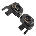 Miniatyrbilde 4 av 8: Svart gull messing styrestang for Axial 1/10 SCX10 Pro RC Crawler