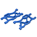 Miniatyrbild 3 av 8: 1 par metall aluminiumlegering bakre nedre vipparm för ARRMA 1/7 INFRACTION 6S / 1/8 RC CarBlue