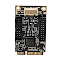 Pikkukuva 2 / 8: Mini PCIE - USB3.0 Etupaneelin Lisäkortti, Kaksi 19PIN 5Gbps USB Hot Swap -lisäkorttia Windows XP 2003:lle ja OS X 10.8:lle tai uudemmalle