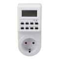 Miniatyrbillede 1 af 8: Indendørs Mini Stikkontakt Timer Digital Nedtællingstimer Stikkontakt Indendørs Tidsindstillet Strømafbryder med Nedtælling Strømafbrydelse Beskyttelse EU Stik 230V 16A 3680W.μ