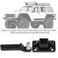 Miniatyrbild 7 av 8: RC dragkrok i metall för Trx-4 Axial Scx10 D90 Bandbilar Hitch Trailer Modelldelar