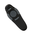 Miniatyrbilde 5 av 8: Presentasjonsklikker 2.4Ghz 15m Kontrollrekkevidde Plug and Play Matt USB Presentasjonsklikker for Datamaskin Bærbar PC PPT