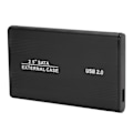 Miniatyrbillede 7 af 8: Ekstern harddisk 2,5 tommer Slim USB 2.0 Høj hastighed Plug and Play Mobil harddisk til computer PC Rejse Sort 500GB