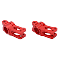 Miniatyrbillede 8 af 8: 2 stk. aluminiumlegering bagaksel sæde til LOSI Lasernut U4 Tenacity 1/10 RC bil bagerste navholder Rød