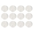 Miniatyrbilde 4 av 8: 12 stk Arcade-knappdeksel, erstatning for mekaniske trykknappdeksel for Kailh, Cherry, TTC, Akko, Glorious brytere, hvite