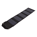 Miniatyrbilde 2 av 8: 10W Bærbar Solcellelader 5V 2A Foldbar Solcellelader IP67 Vanntett for Smarttelefoner, Nettbrett, Powerbanker, Svart
