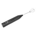 Pikkukuva 3 / 8: Kädessä pidettävä sähkövatkain USB lataus, liukastumista estävä kahva, sähkötoiminen blender , jossa on 2 sekoituspäätä kotitalouksien kakkukauppaan, musta
