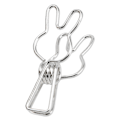 Miniatyrbillede 8 af 8: 20 stk. Clips Multipurpose Multifunktion Elektroplettering Hul Metal Binder Stærk Fjeder Clip Sølv