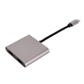 Miniatyrbild 8 av 8: USB-C till Dubbel HDMI-adapter Professionell 2-i-1 4K 30HZ Plug and Play USB 3.0 Dockningsstation för Mobiler Bärbara datorer